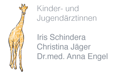 Kinderärztinnen Iris Schindera, Christina Jäger, Dr.med. Anna Engel